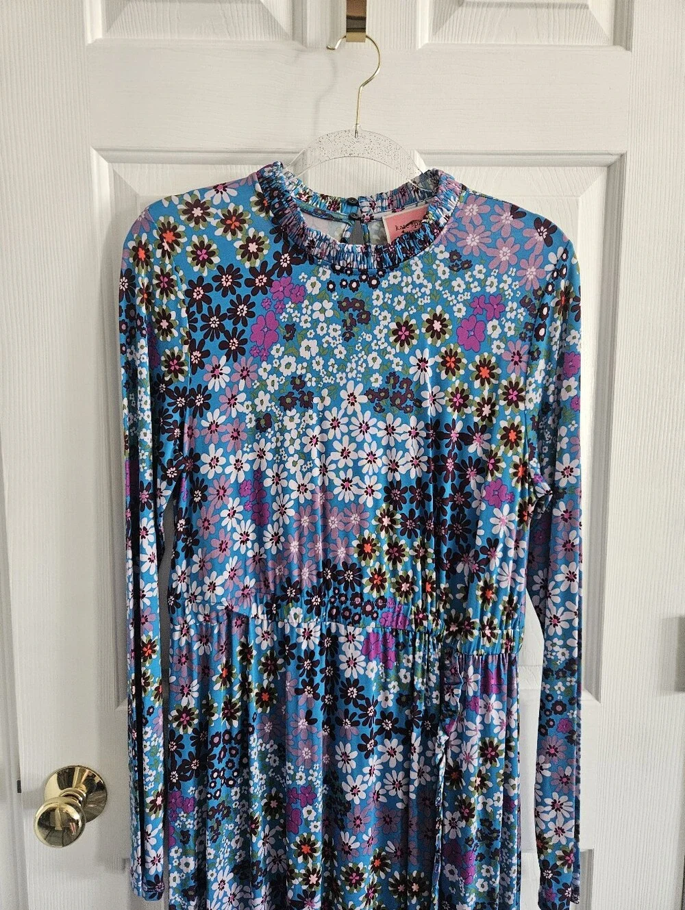 NWOT Kate Spade New York Pacific Petals Floral Knit Midi Dress